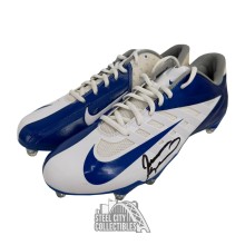 Jevon Kearse Autographed Nike Vapor Pro Royal Blue/White Football Cleats - BAS