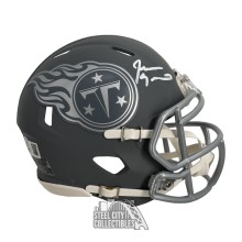 Jevon Kearse Autographed Tennessee Titans Slate Mini Football Helmet - BAS