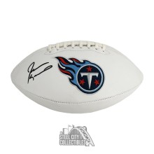 Jevon Kearse Autographed Tennessee Titans White Logo Football - BAS