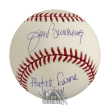 Jim Bunning Autographed Official MLB Baseball W/ "Perfect Game" Inscription- JSA
