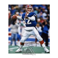 Jim Kelly Autographed Buffalo Bills 16x20 Football Photo - BAS