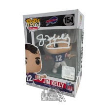Jim Kelly Autographed Buffalo Bills Funko Pop - BAS (Damaged Box)