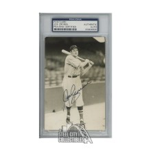 Joe Cronin Autographed Boston Red Sox Postcard - PSA/DNA