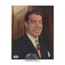 Joe DiMaggio Autographed New York Yankees 8.5 x 11 Magazine Page - PSA/DNA LOA