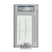 Joe DiMaggio Autographed Cut Signature - PSA/DNA (Document)