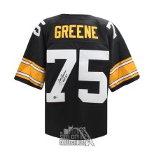 Joe Greene Autographed Pittsburgh HOF 87 Mitchell & Ness Football Jersey - BAS