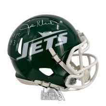 Joe Klecko HOF 23 Autographed New York Jets 78-89 Throwback Mini Football Helmet - JSA