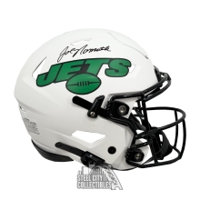 Joe Namath Autographed New York Jets Lunar Eclipse Flex Authentic Full-Size Football Helmet - PSA/DNA