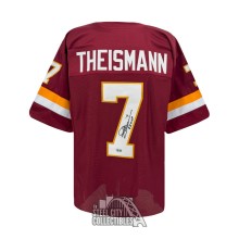 Joe Theismann 83 MVP Autographed Washington Custom Maroon Football Jersey - BAS