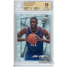 Joel Embiid 2014-15 Panini Prizm Photo Variations Rookie Card #33 BGS 10 PRISTINE