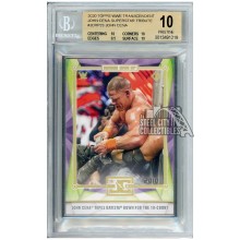 John Cena 2020 Topps WWE Transcendent Superstar Tribute vs Batista #JCRP23 BGS 10 Pristine