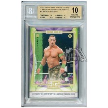 John Cena 2020 Topps WWE Transcendent Superstar Tribute vs Bray Wyatt #JCRP39 BGS 10 Pristine