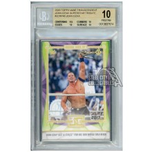 John Cena 2020 Topps WWE Transcendent Superstar Tribute vs AJ Styles #JCRP48 BGS 10 Pristine