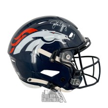 John Elway Autographed Denver Speed Flex Full-Size Football Helmet - BAS COA