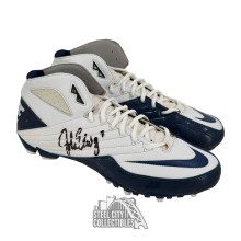 John Elway Autographed Nike Speed TD Football Cleats - BAS