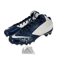 John Elway Autographed Nike Vapor Speed Football Cleats - BAS