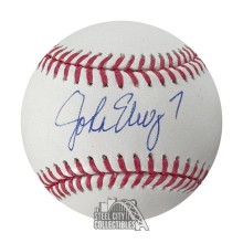 John Elway Autographed Official MLB Baseball - BAS