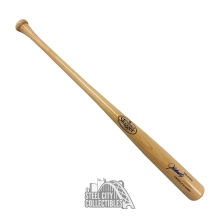 John Smoltz Autographed Louisville Slugger Blonde Baseball Bat - BAS