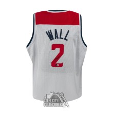 John Wall Autographed Washington Custom White Basketball Jersey - BAS
