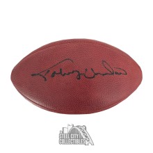 Johnny Unitas Autographed NFL Wilson Football - JSA LOA