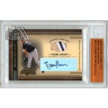 Randy Johnson 2004 Playoff Prime Cuts Patch Autograph Card #23 10/10