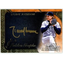 Randy Johnson 2017 Topps Five Star Golden Graphs Auto Card #GG-RJ 5/5
