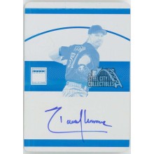 Randy Johnson 2020 Panini National Treasures Hall of Fame Printing Plate Autograph Card #HFS-RJ 1/1