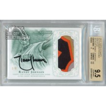 Randy Johnson 2015 Topps Dynasty Patch Autograph Card #AP-RJN1 3/5 BGS 9.5