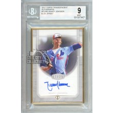 Randy Johnson 2017 Topps Transcendent Autograph Card #TCA-RJ 17/25 BGS 9