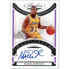 Magic Johnson 2020-21 Panini Flawless Excellence Autograph Card #EXS-MAG 14/25