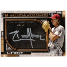 Randy Johnson 2021 Topps Museum Collection Archival Autograph Card #AA-RJ 37/50