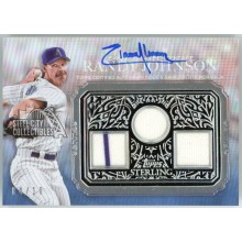 Randy Johnson 2021 Topps Sterling Strikes Patch Autograph Card #STAR-RJO 4/10