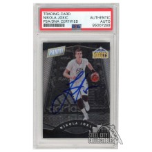Nikola Jokic 2017 Panini The National Autograph Card #52 PSA/DNA