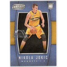 Nikola Jokic 2015-16 Panini Threads Rookie Card #241