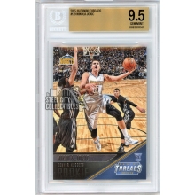 Nikola Jokic 2015-16 Panini Threads Rookie Card #179 BGS 9.5