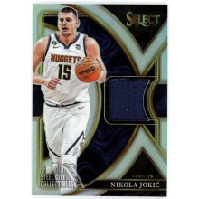 Nikola Jokic 2022-23 Panini Select Selective Swatches Prizm Patch Card #SS-NJ