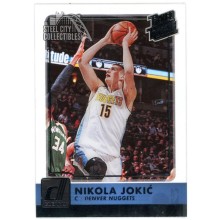 Nikola Jokic 2020-21 Panini Clearly Donruss Rated Rookie Card #3