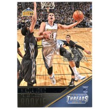 Nikola Jokic 2015-16 Panini Threads Rookie Card #179