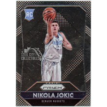 Nikola Jokic 2015-16 Panini Prizm Rookie Card #335 (Scratches)