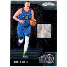 Nikola Jokic 2019-20 Panini Prizm Sensational Gray Patch Card #SS-NJC