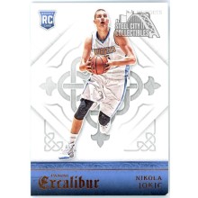 Nikola Jokic 2015-16 Panini Excalibur Rookie Card #199 (Corner Damage)
