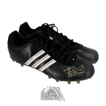 Jonathan Vilma Autographed Adidas Scorch Football Cleats - JSA