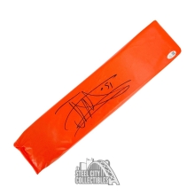 Jonathan Vilma Autographed Football Pylon - JSA