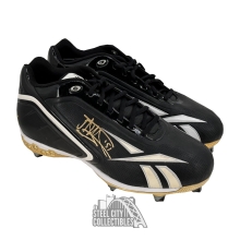 Jonathan Vilma Autographed Reebok NFL Equipment Football Cleats - JSA