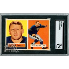 Stan Jones 1957 Topps Card #96 SGC 7 NM