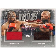 Roy Jones Jr Antonio Tarver 2011 ITG Ringside Boxing Battles Silver Trunks Card #B-03 (C)