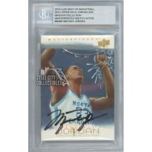 Michael Jordan 2012-13 Upper Deck Jordan Master Collection Masterpieces Sketch Autograph Card #MJM-3 26/30