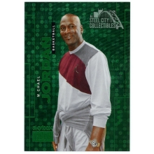 Michael Jordan 2024 Skybox Metal Universe Champions Emerald PMG Card #S-1 25/25