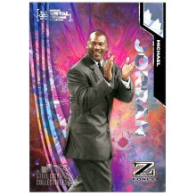 Michael Jordan 2024 Skybox Metal Universe Z Force Rave Card #Z-23 130/150