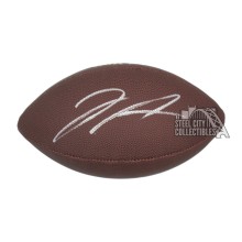 Jordan Addison Autographed Wilson Football - BAS